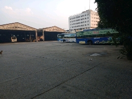 WBTC BUS depot Sakherbazar Metro