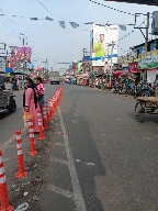 Diamond Harbour road bus stop