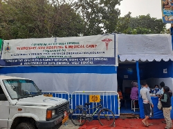 Temporary Mini Hospital and Medical Camp